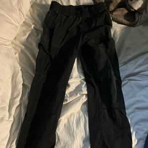Black No Boundaries Cargo Pants
